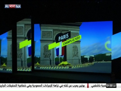 Sky News Arabia HD (Nilesat 201 - 7.0°W)